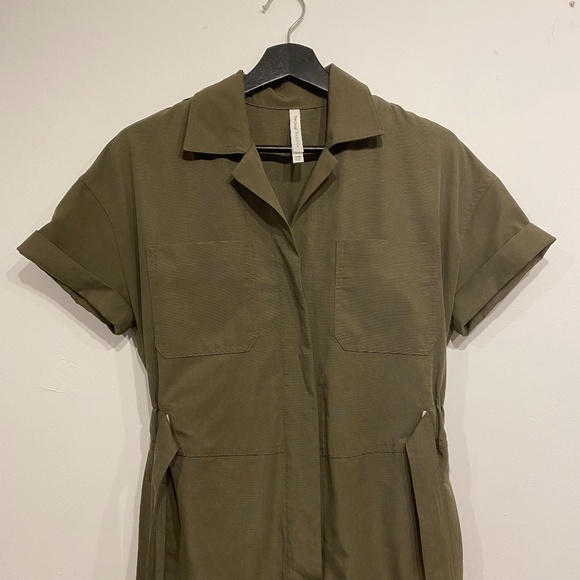 Aritzia Ronnie Green Utility Jumpsuit - Picture 7 of 8